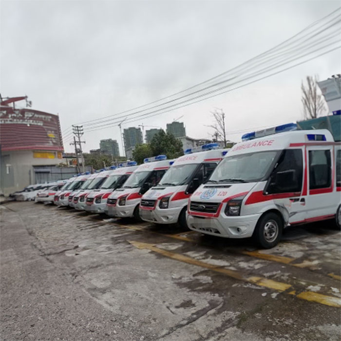 合肥救护车出租到马鞍山市市辖区各种救护车价格