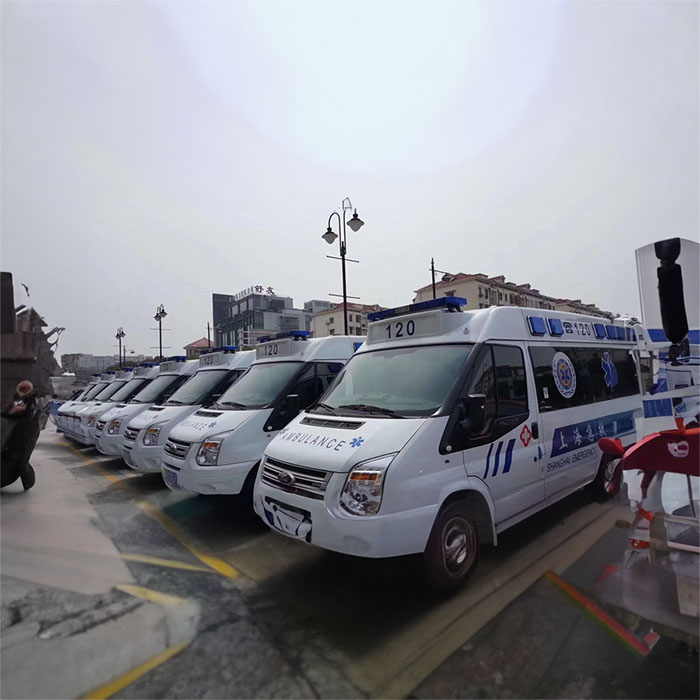合肥市人民医院预约私人救护车转运到黑龙江大庆 救护车出租价格大概多少钱一公里