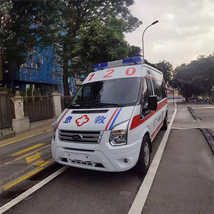 庐阳区救护车转院到黄山市休宁县非急救救护转运车